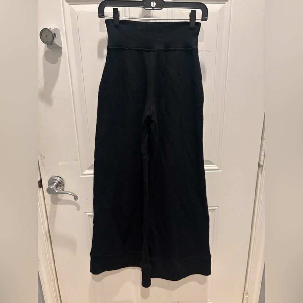 Warm wide leg sweatpants XS